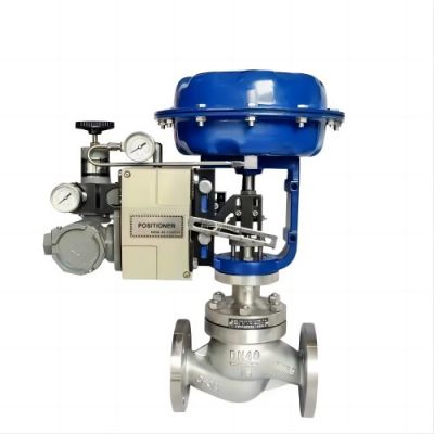 Dn20-250 Wcb Material Low Pressure Flange Connection Pneumatic Control Valve