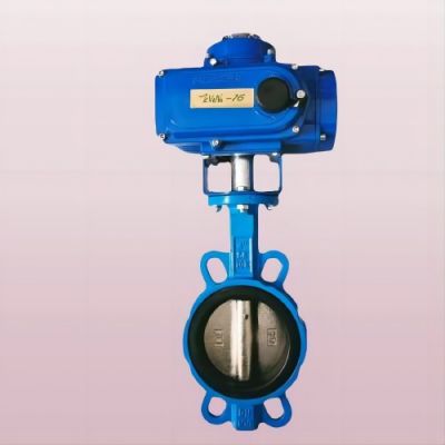 Electric Butterfly Valve 2 Inch 12v Water Motorized Valve Actuator SS EPDM Butterfly Actuated Valve