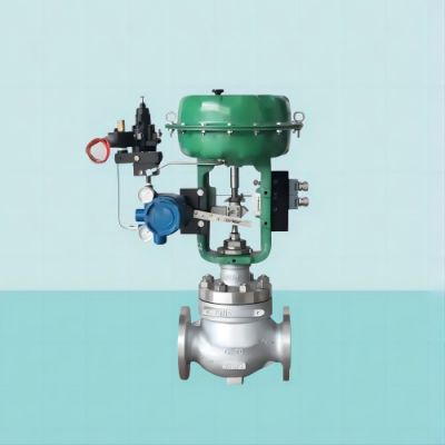 3 way Steam SS304 Pneumatic actuator Control Valve