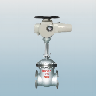 DN350 WCB actuator motorized electric gate valve