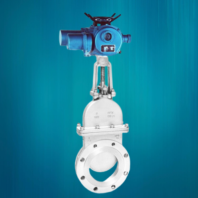 DN200 Fully sealed electric knife gate valve