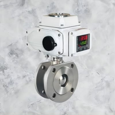 3 ways electric motorized actuated ball valve electric ac 220v